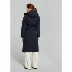 Trench-Coat Basil Mosse Femme